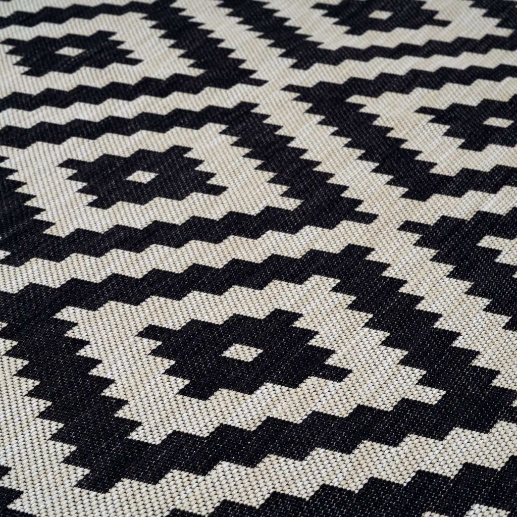 Ecology Outdoor Rug Black | 100bl