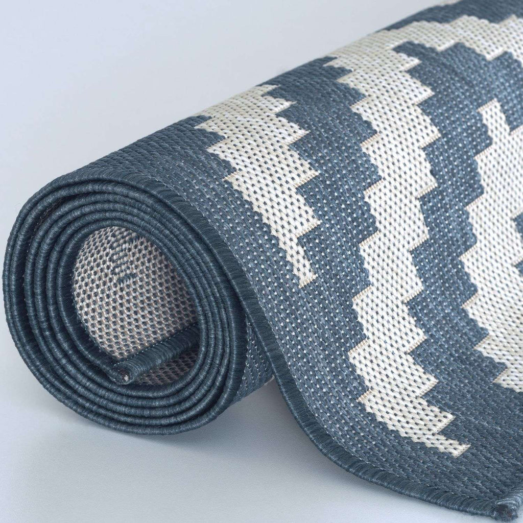 Ecology Outdoor Rug Blue | 100blu