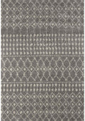 Moroccan Grey Shaggy Rug | 1010