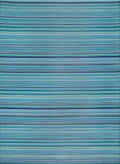 Rainbow Outdoor Rug Blue | 1020