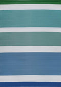 Rainbow Outdoor Rug Blue | 1030