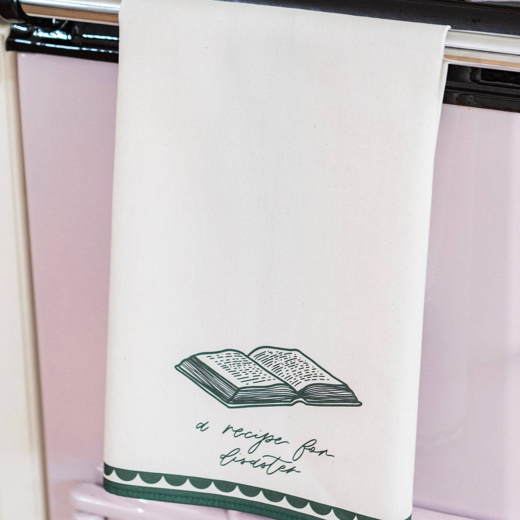 A Recipe For Disaster Tea Towel