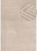 Carmel Beige-Cream Geometric Rug | 6050
