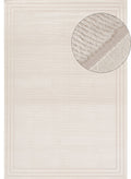 Carmel Cream Bordered Rug | 6060