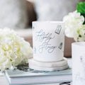 Highly Strung Natural Wax Glass Candle