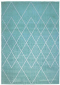 Maestro Berber Duck Egg Blue Rug | 3649 BS33