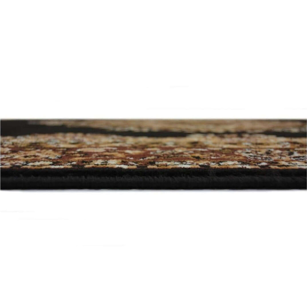 Maestro Traditional Black Rug | 4470 B11