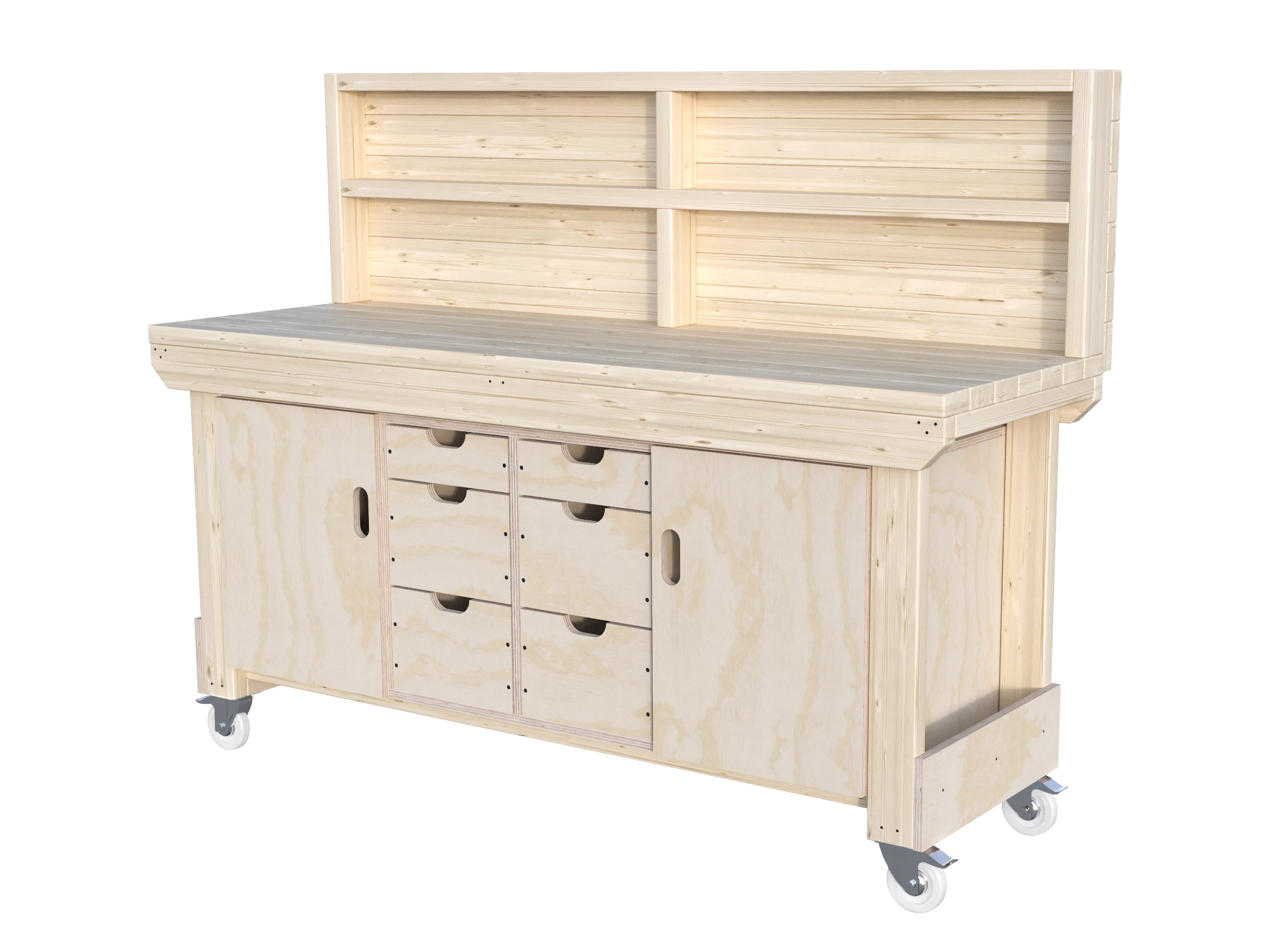 Acorn Heavy-duty Cupboard Workbench (V.5)