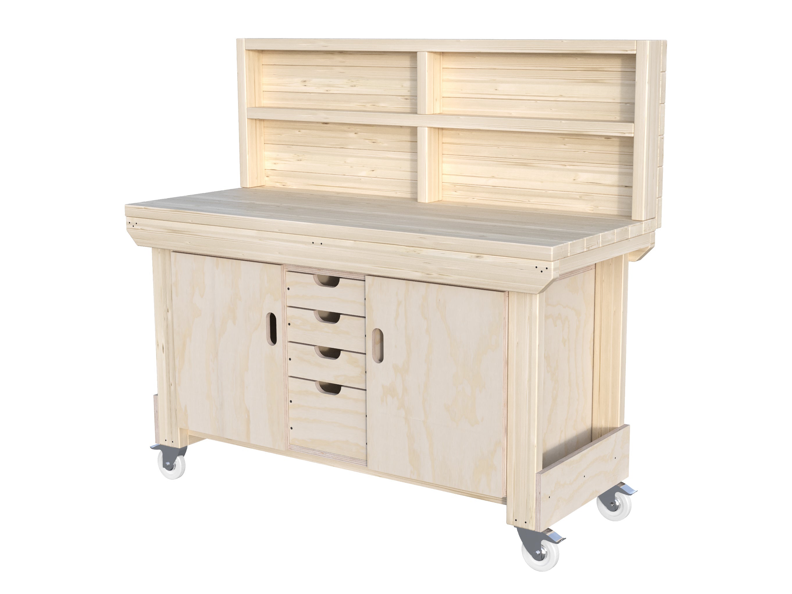 Acorn Heavy-duty Cupboard Workbench (V.6)