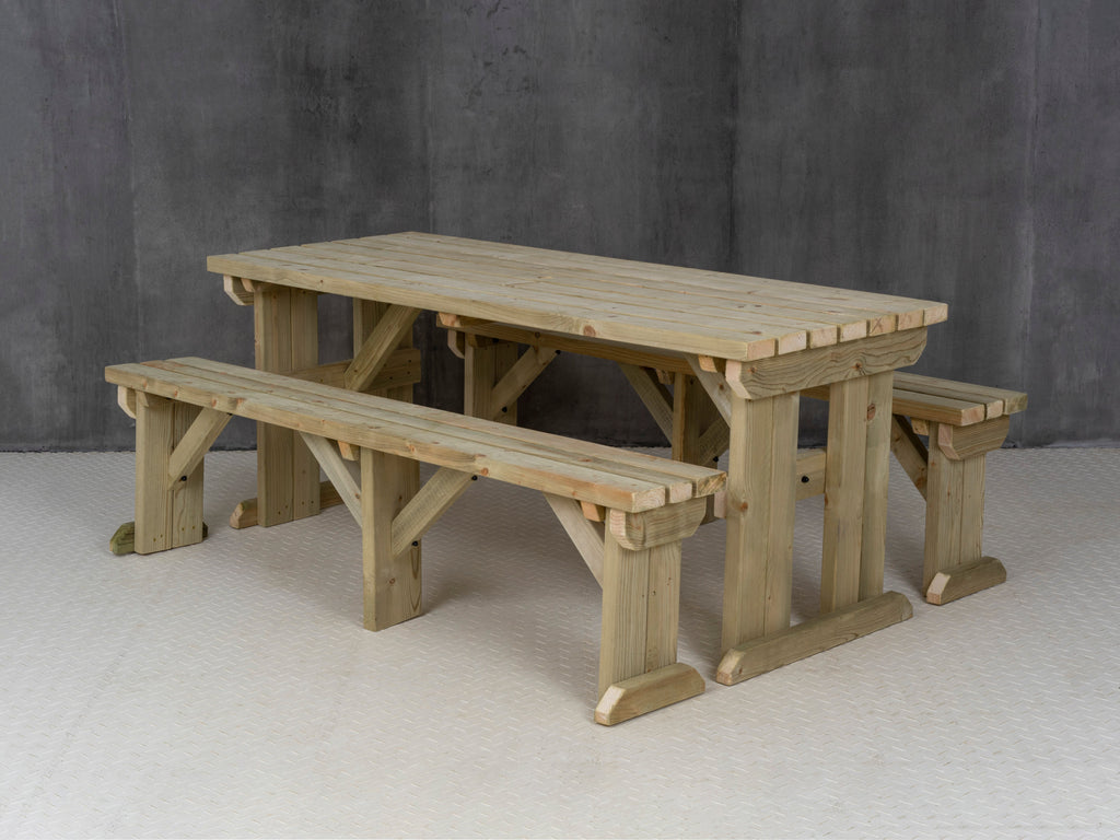 Aspen Picnic Table and Benches Set