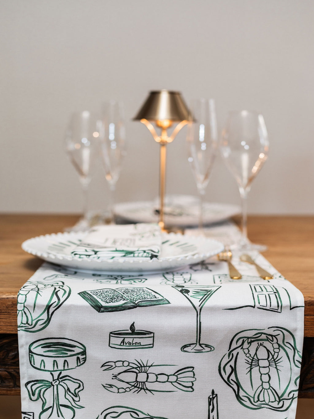 Just A GIrl Table Runner