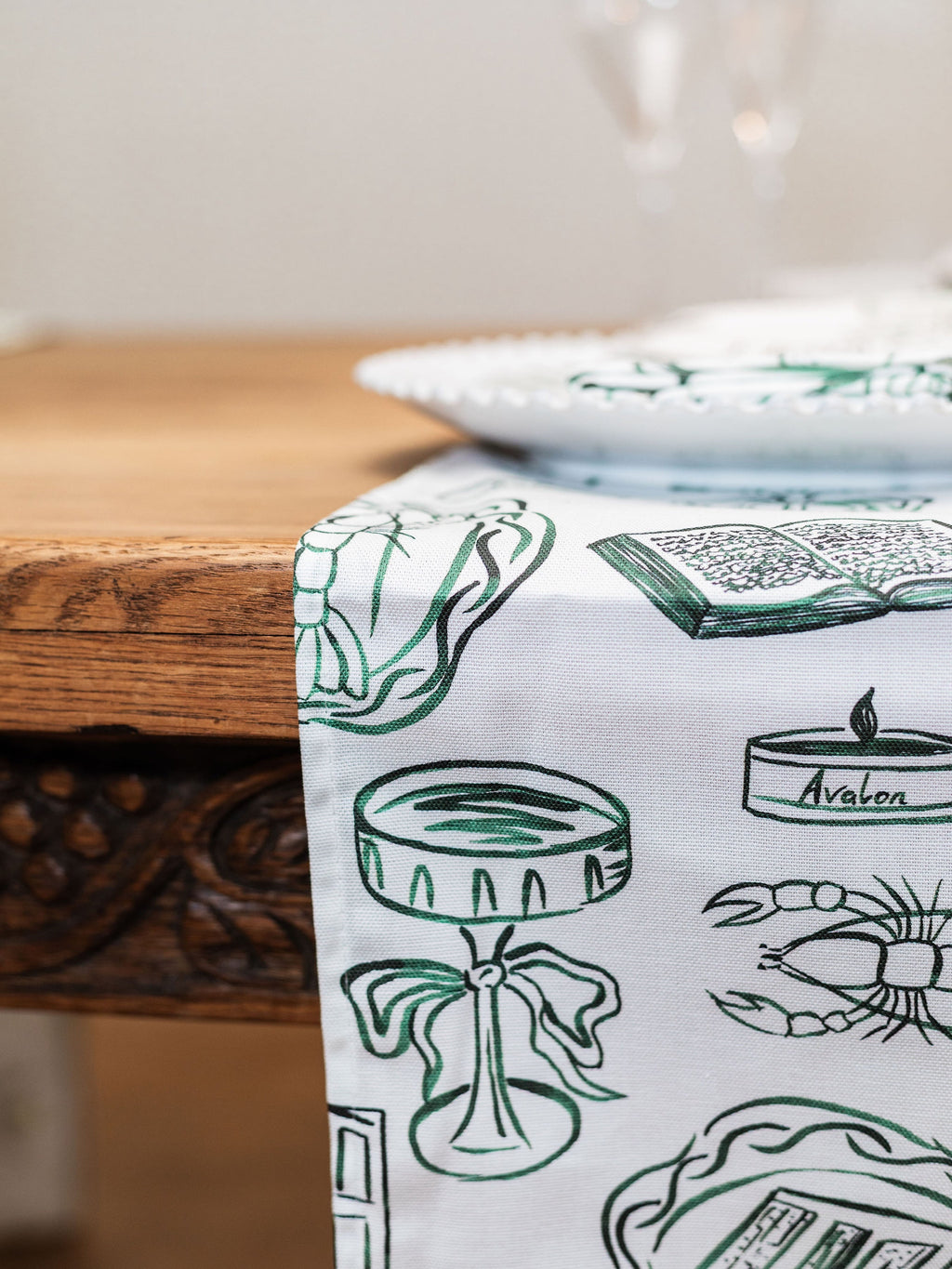 Just A GIrl Table Runner