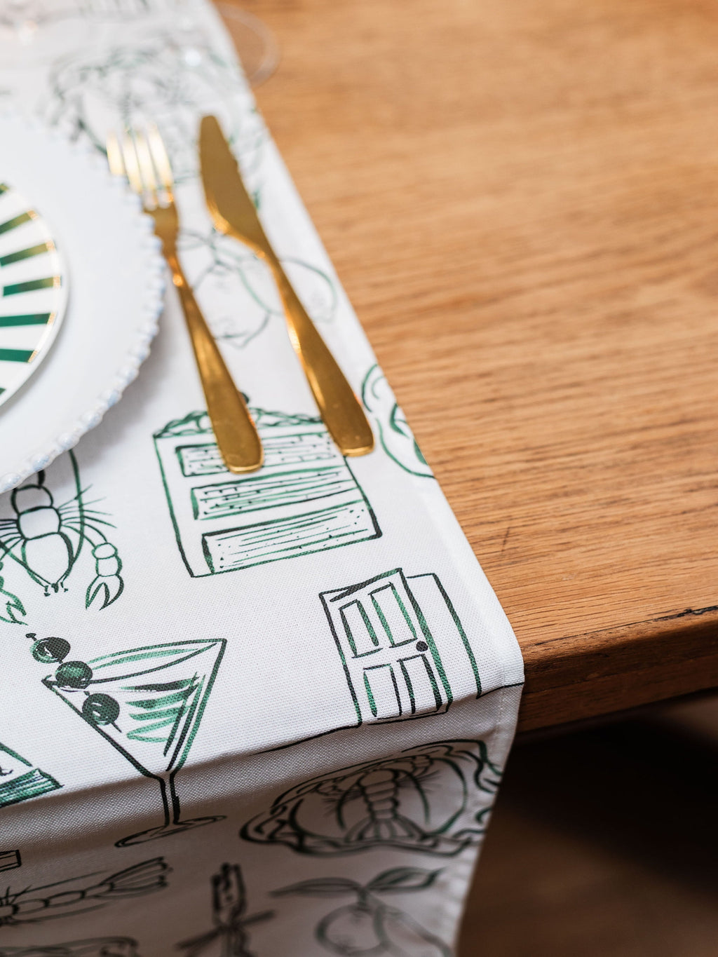 Just A GIrl Table Runner