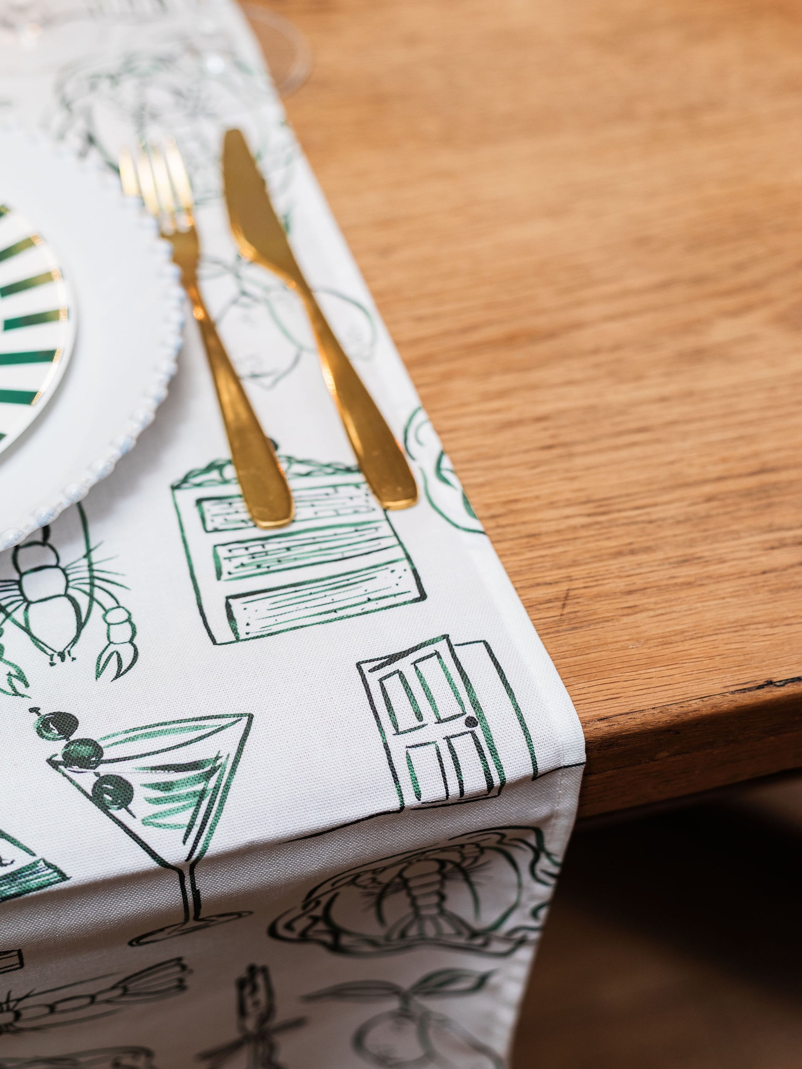 Just A GIrl Table Runner