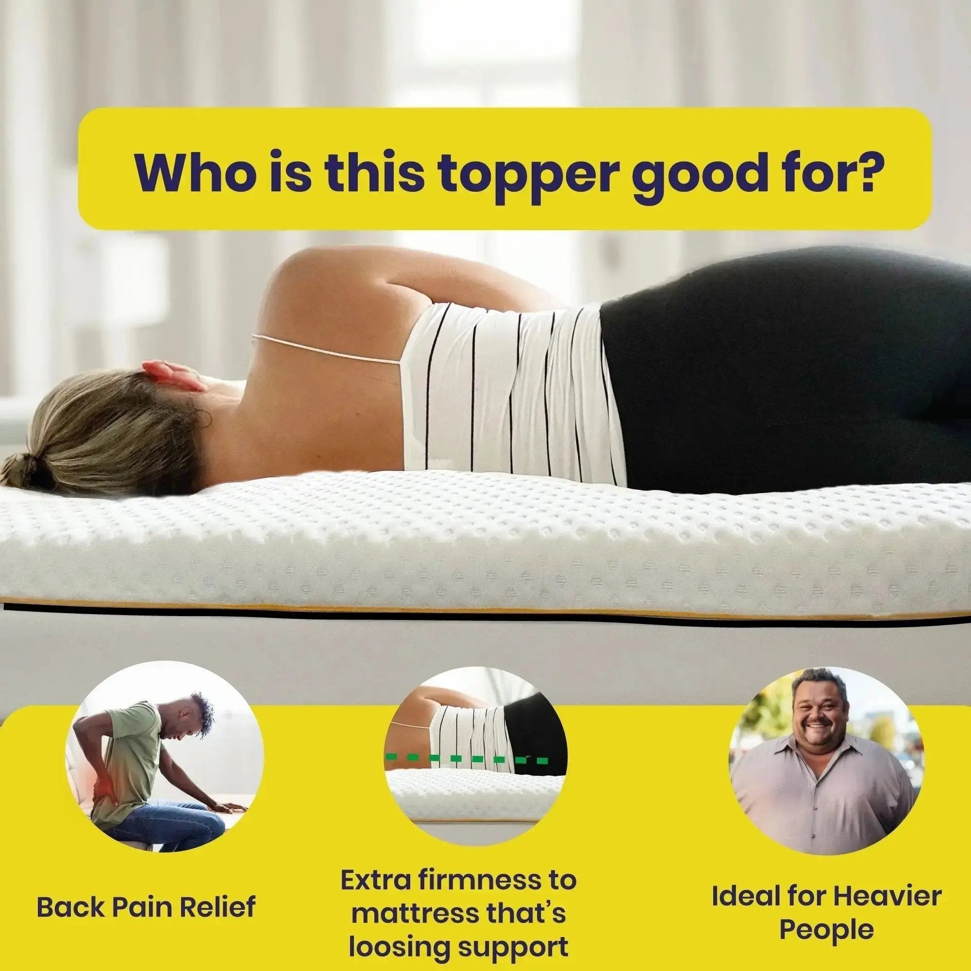 Brightr®  Titan 2 in 1 Mattress Topper