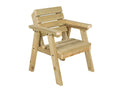 Consilium Garden Fence Bench With Backrest