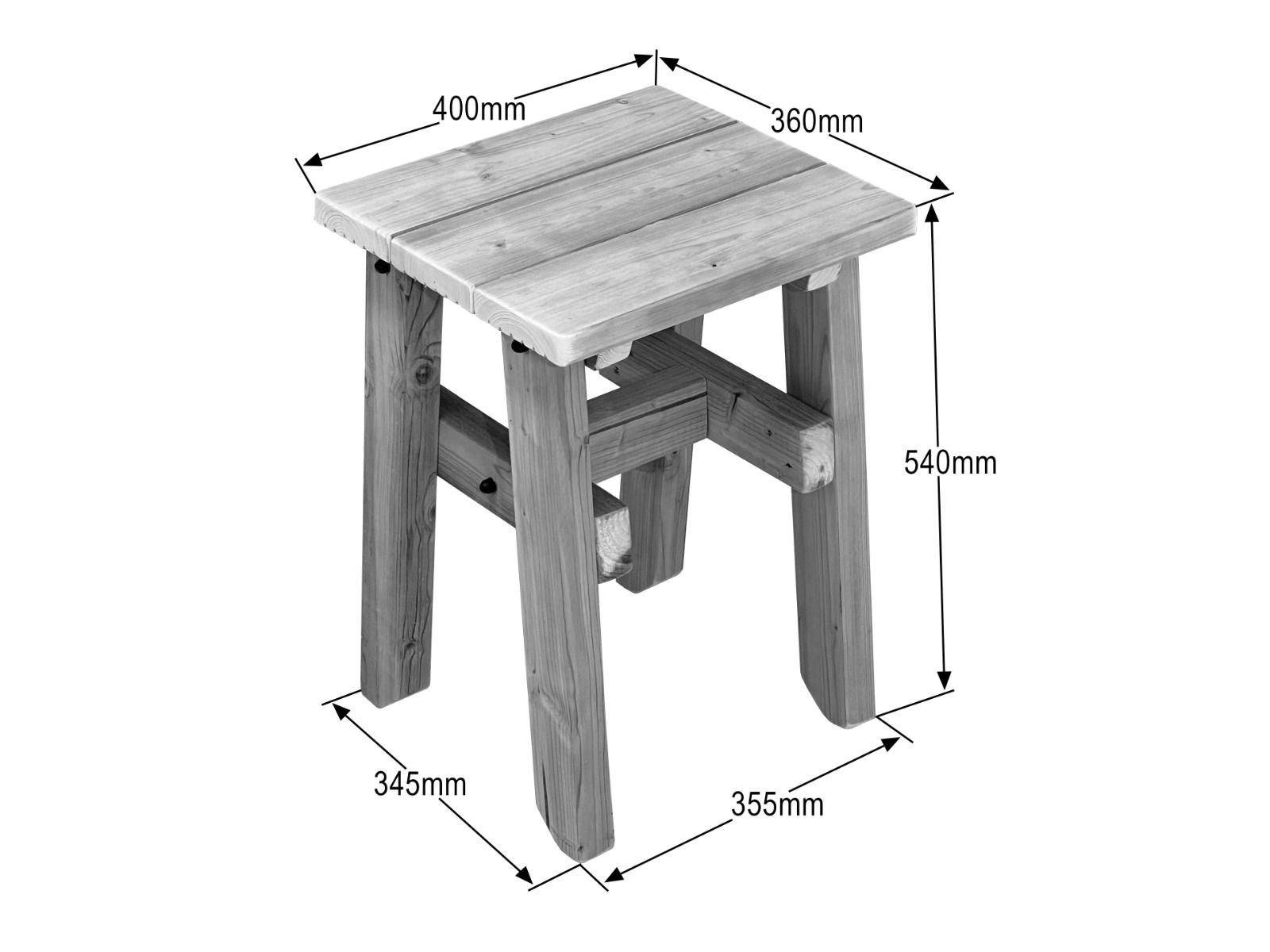 Garden potting table, multi purpose workbench (106cm + chair)