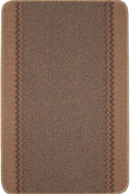 Washable Bordered Beige Rug  | 116B