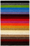 Alya Striped Multicolour Rugs | 117M