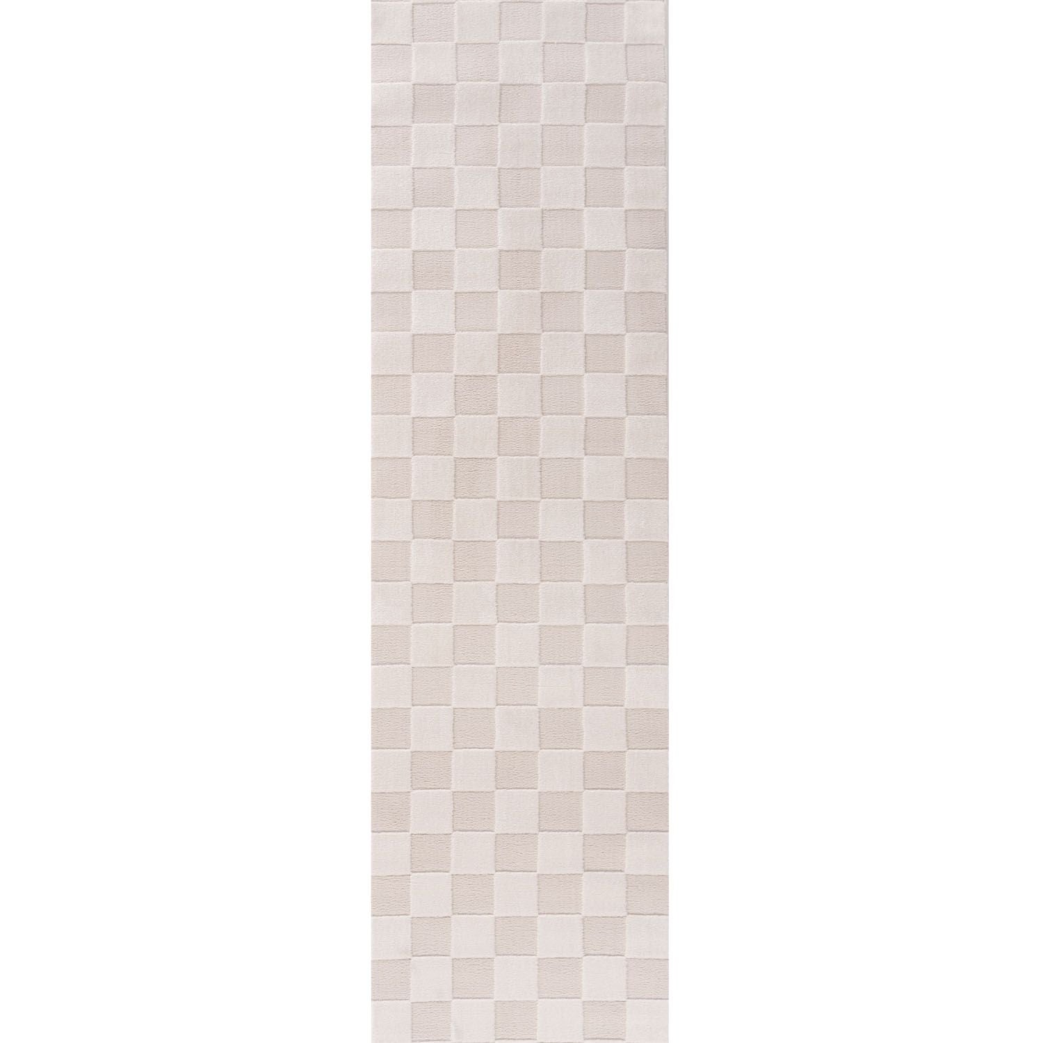 Loft Checkerboard Cream Rug