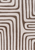 Loft Geometric Brown Rug