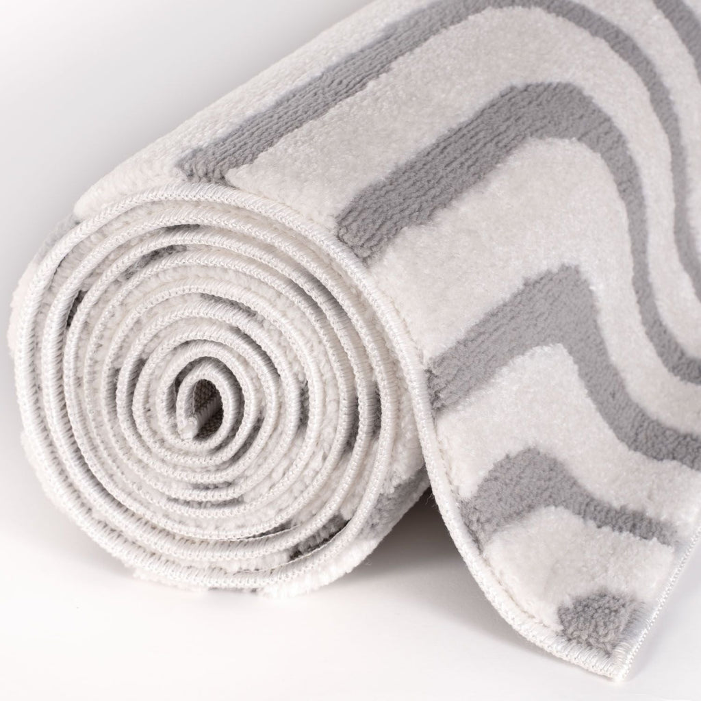 Loft Geometric Grey Rug