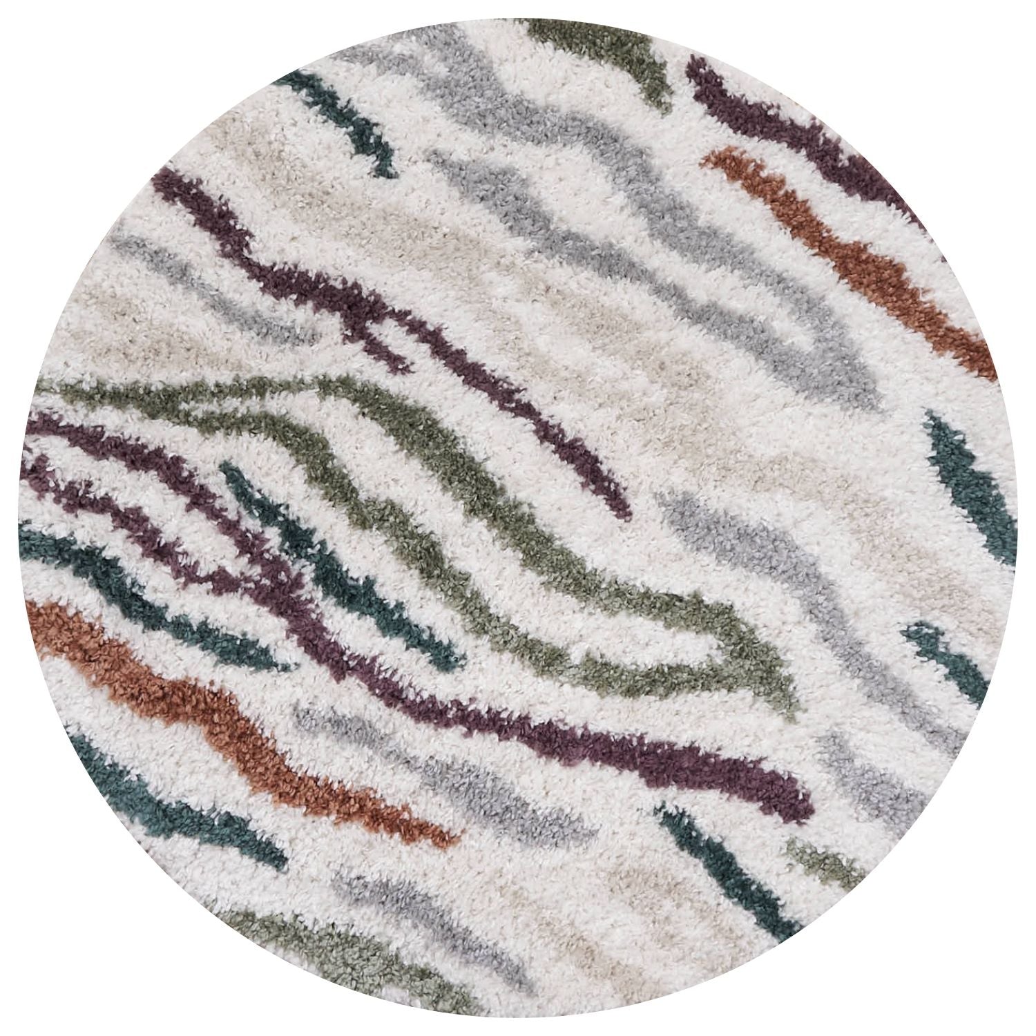 Moodi Shaggy Multicolour Tidecrest Rug