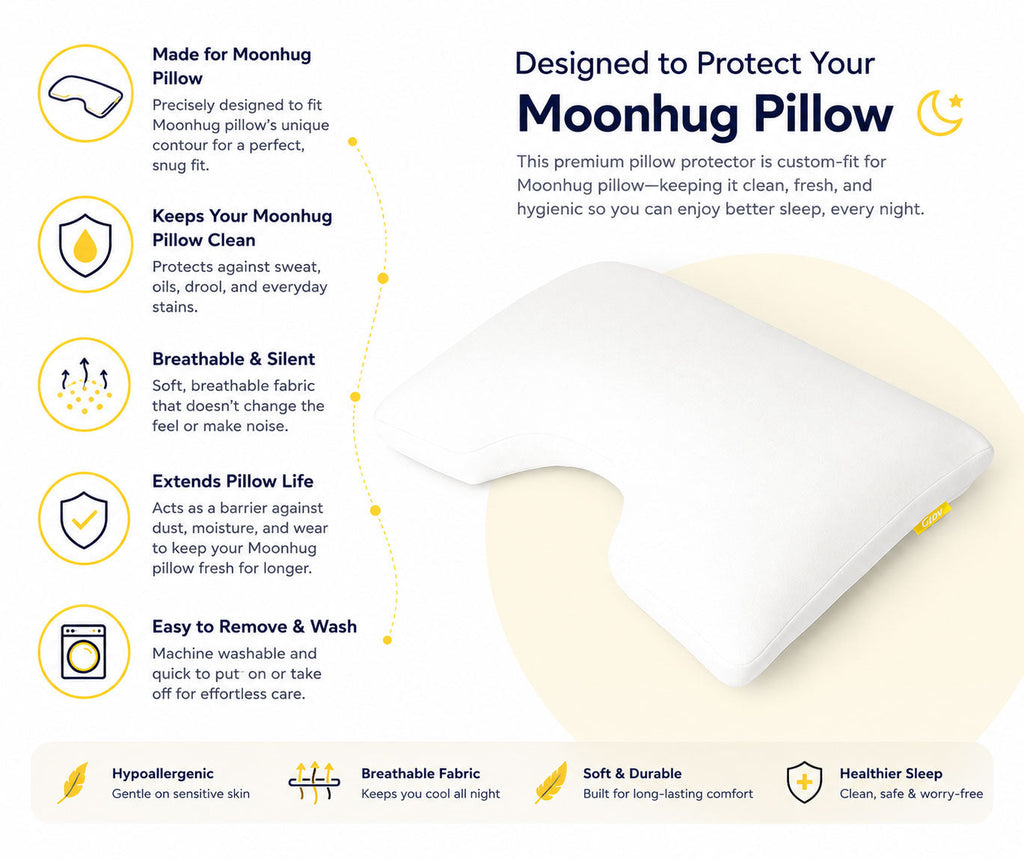 Brightr® MoonHug Pillow protector