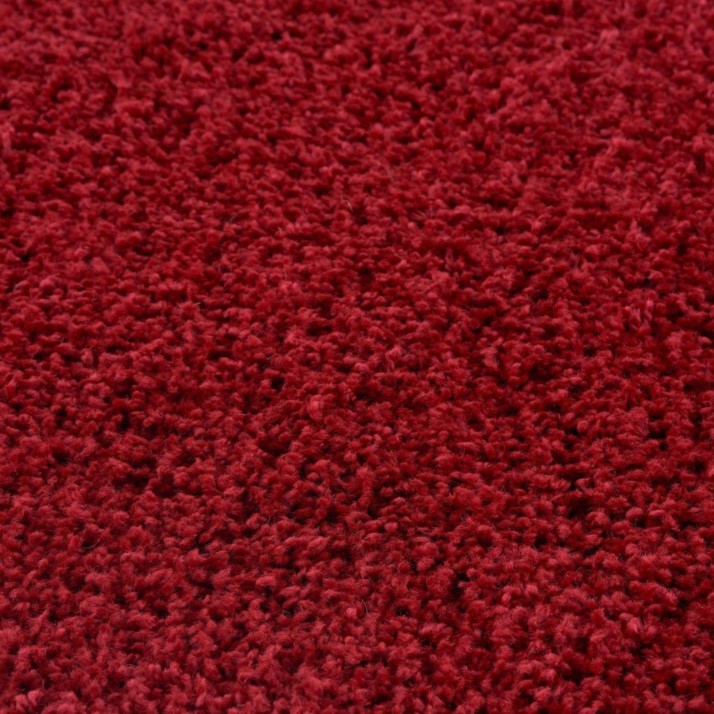 Myshaggy Solid Red Rug