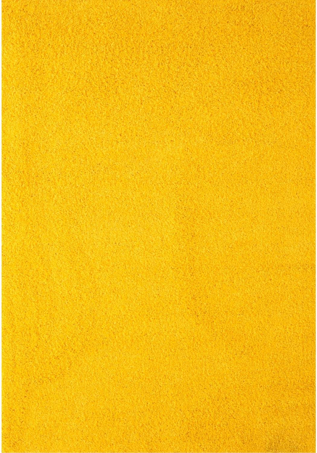 Myshaggy Solid Yellow Rug