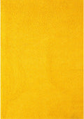 Myshaggy Solid Yellow Rug