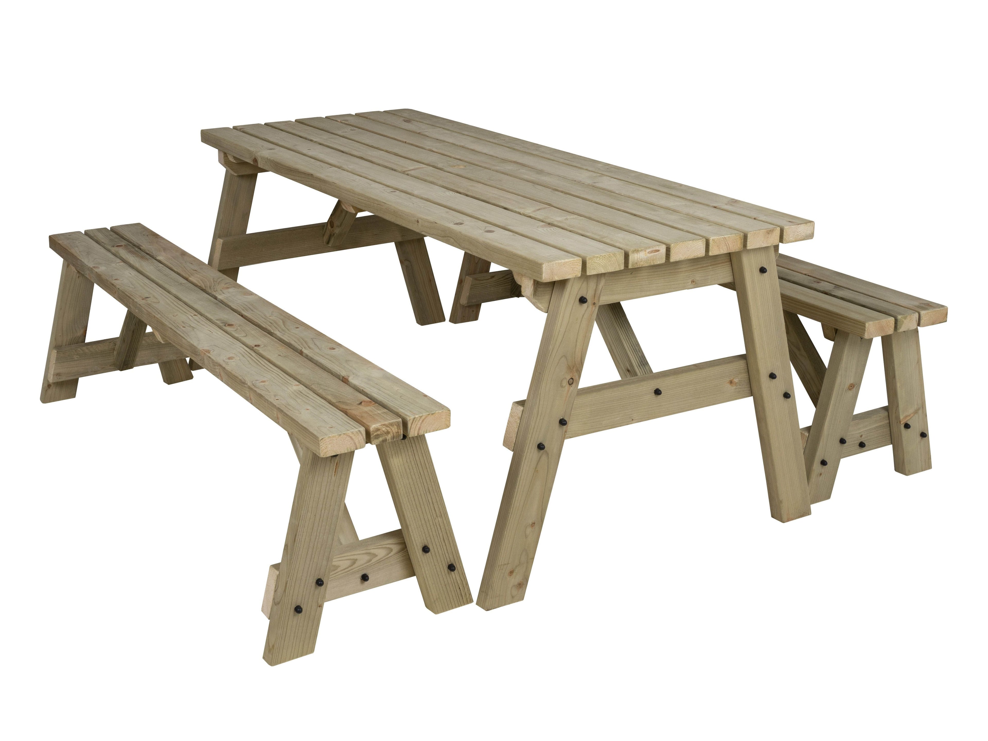 Victoria Picnic Table and Benches Set