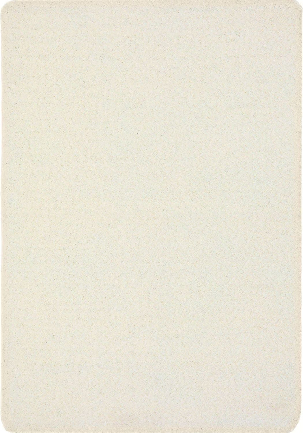 Washable Ghost Ivory Shaggy Rug