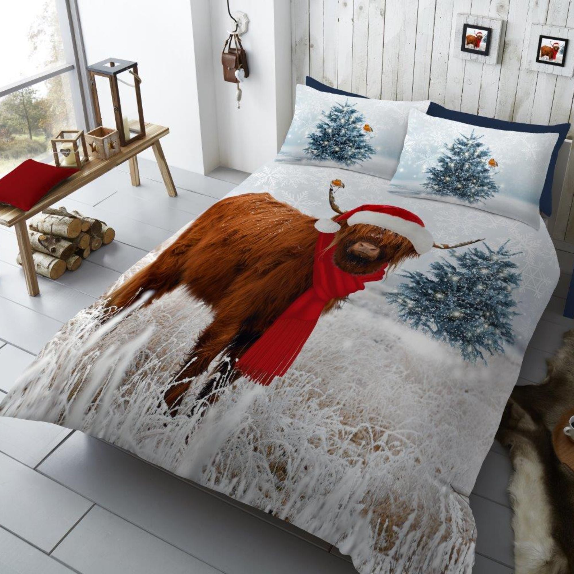 WINTER HIGHLAND COW V2