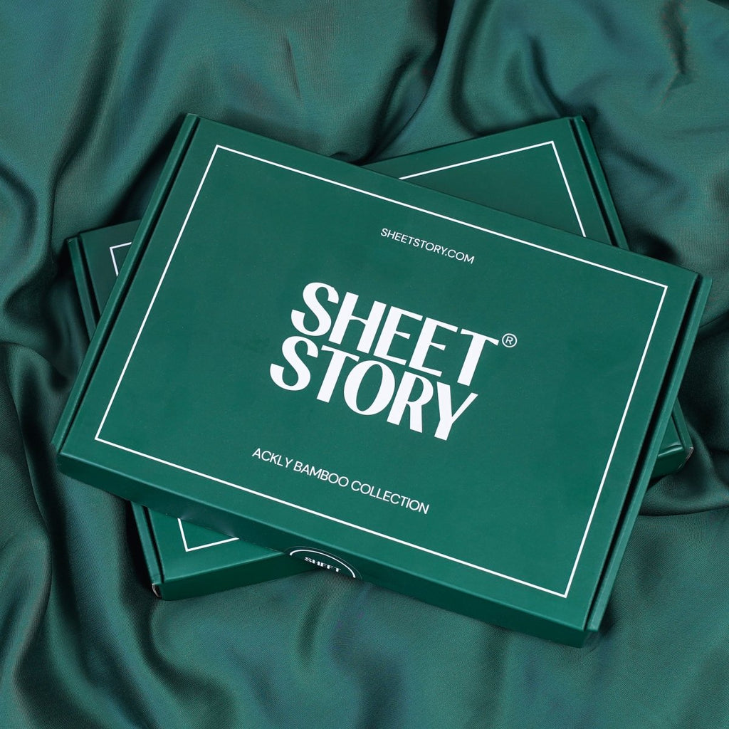 Ackly Bamboo - Royal Green Pillowcases Pair