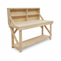 Acorn Wooden Workbench With Back Panel