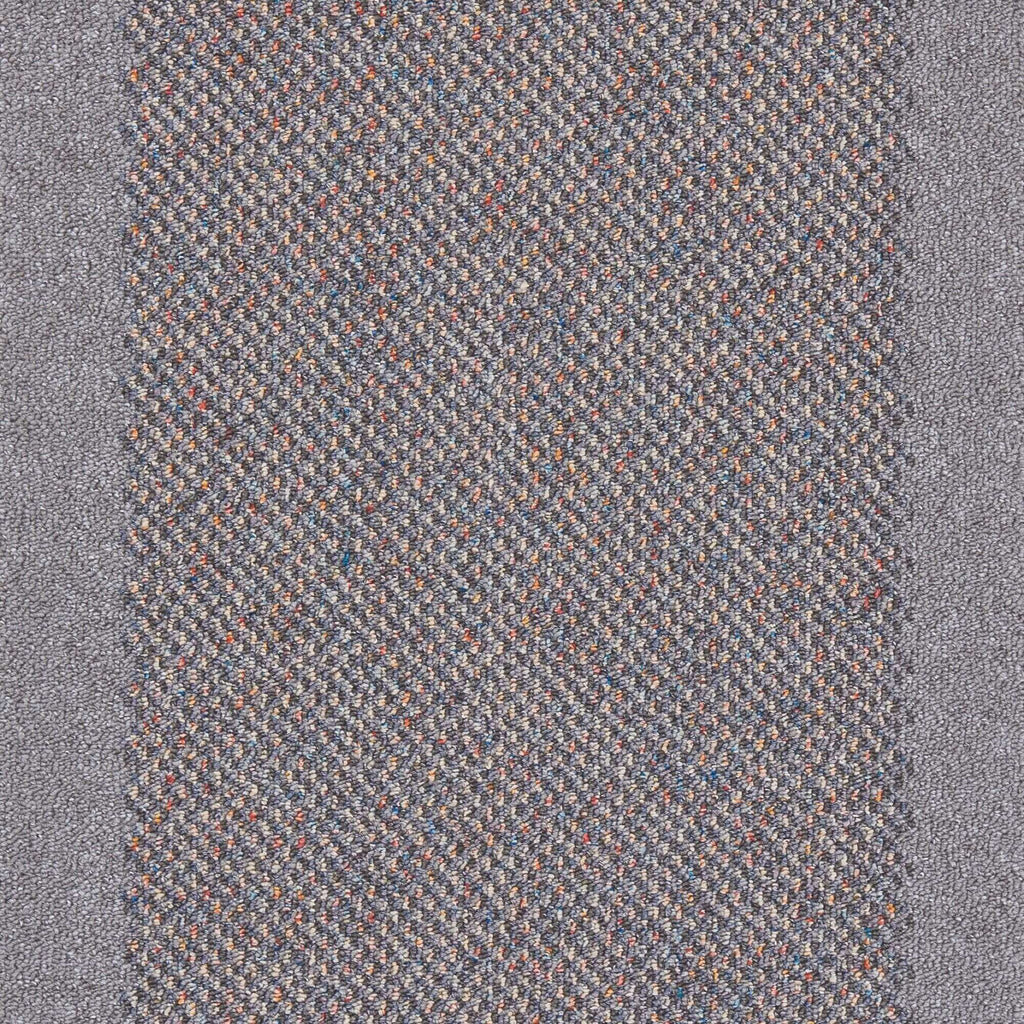 Washable Bordered Silver Grey Rug| 110G
