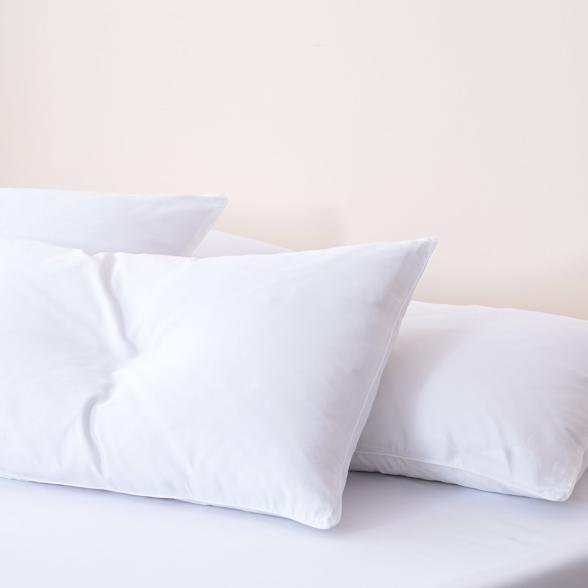 Ella Cotton - White Duvet Cover, Fitted Sheet & Pillowcases Set