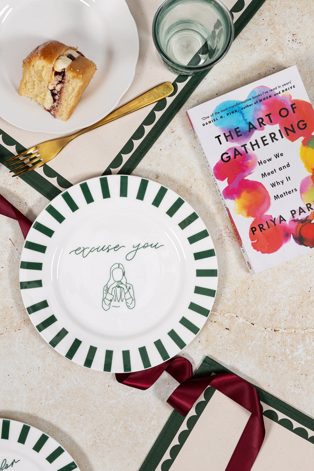 Excuse You Bone China Plate
