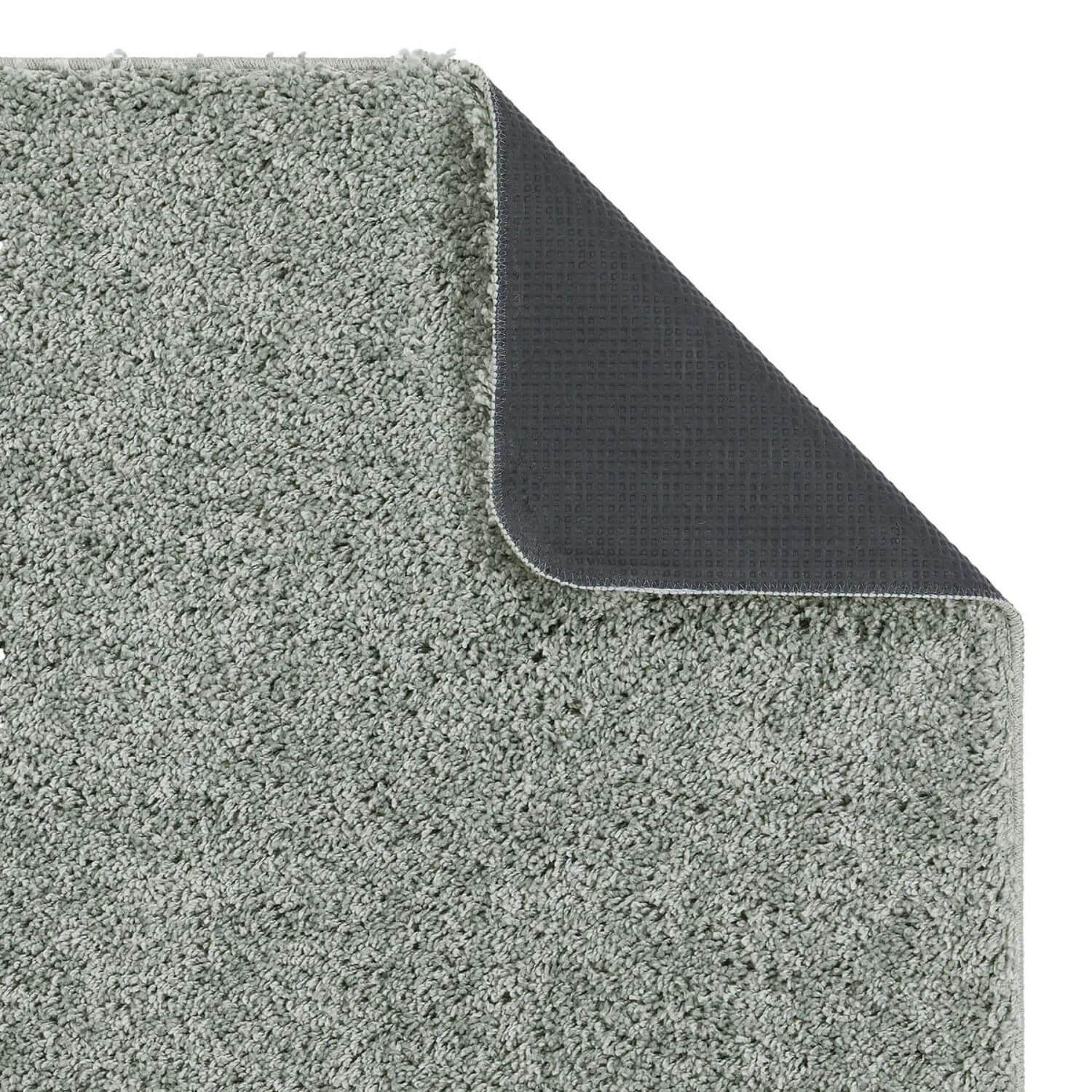 Washable Ghost Grey Shaggy Rug