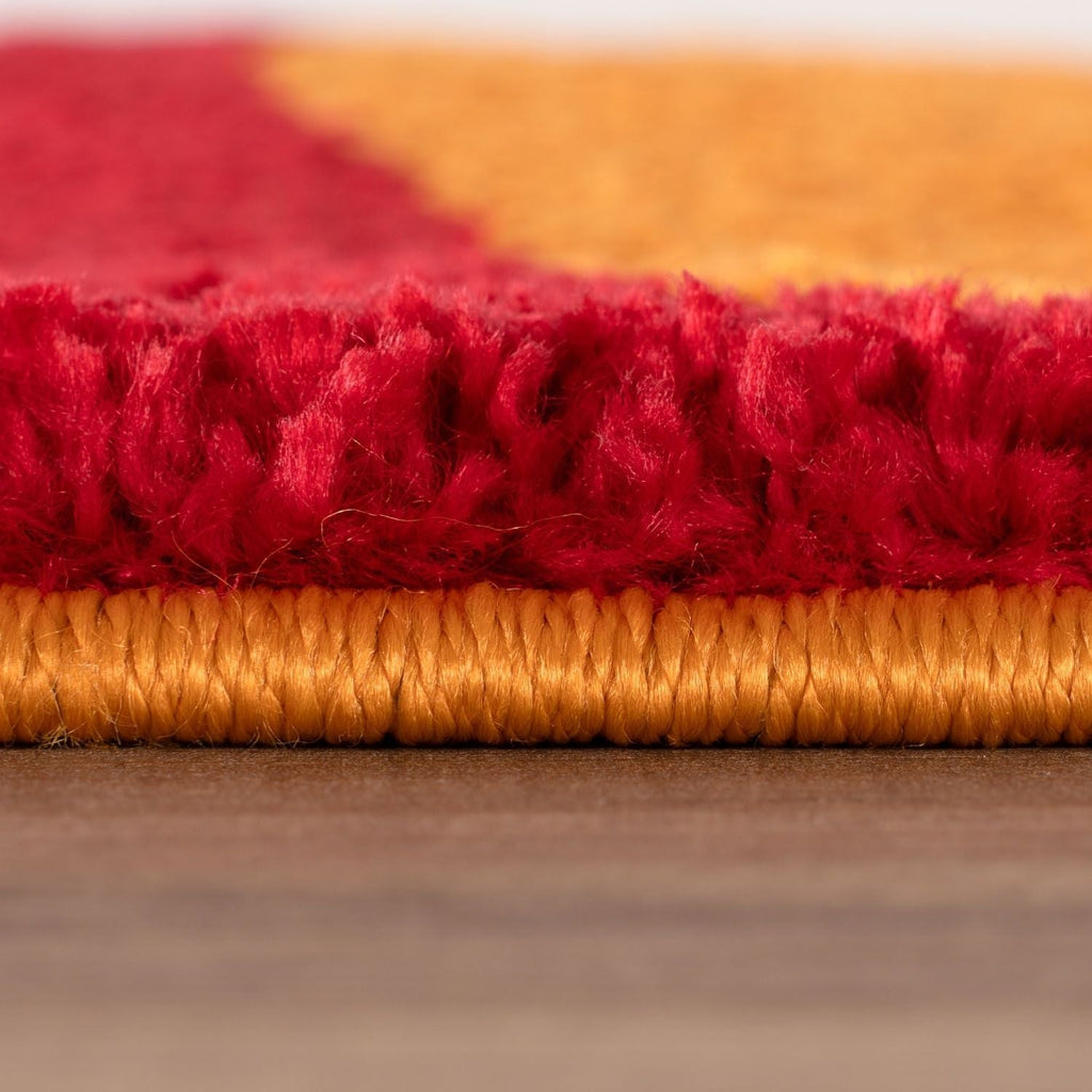 Joli Striped Red & Orange Rug