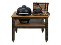 BBQ Space Outdoor Kitchen Islands, for Kamado Joe (Big Joe 3) Ceramic smoker (1.2m Length, with wheels)