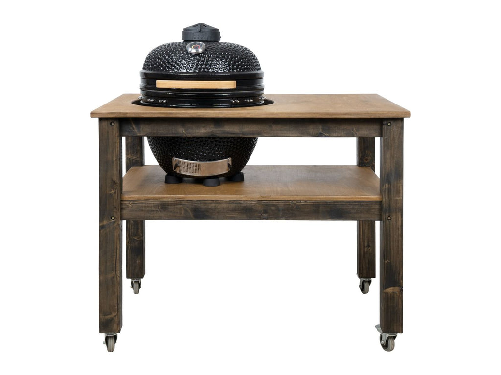 BBQ Space Outdoor Kitchen Islands, for Kamado Bono Limited Ceramic smoker (1.2m Length, with wheels)