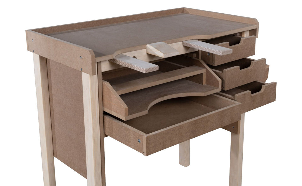 OpiFEX MDF top craftsman/jewellers workbench