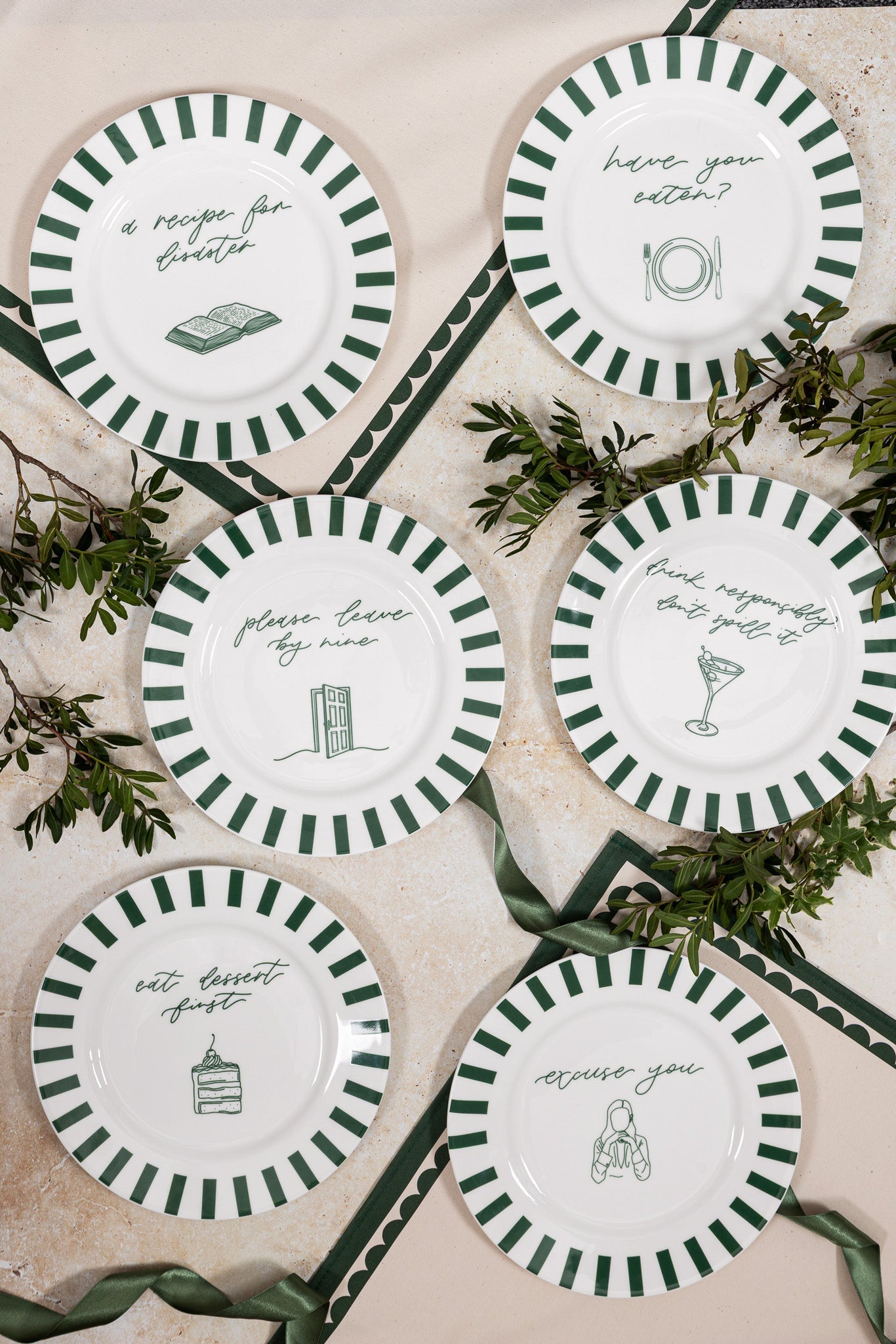 Have You Eaten Bone China Plate