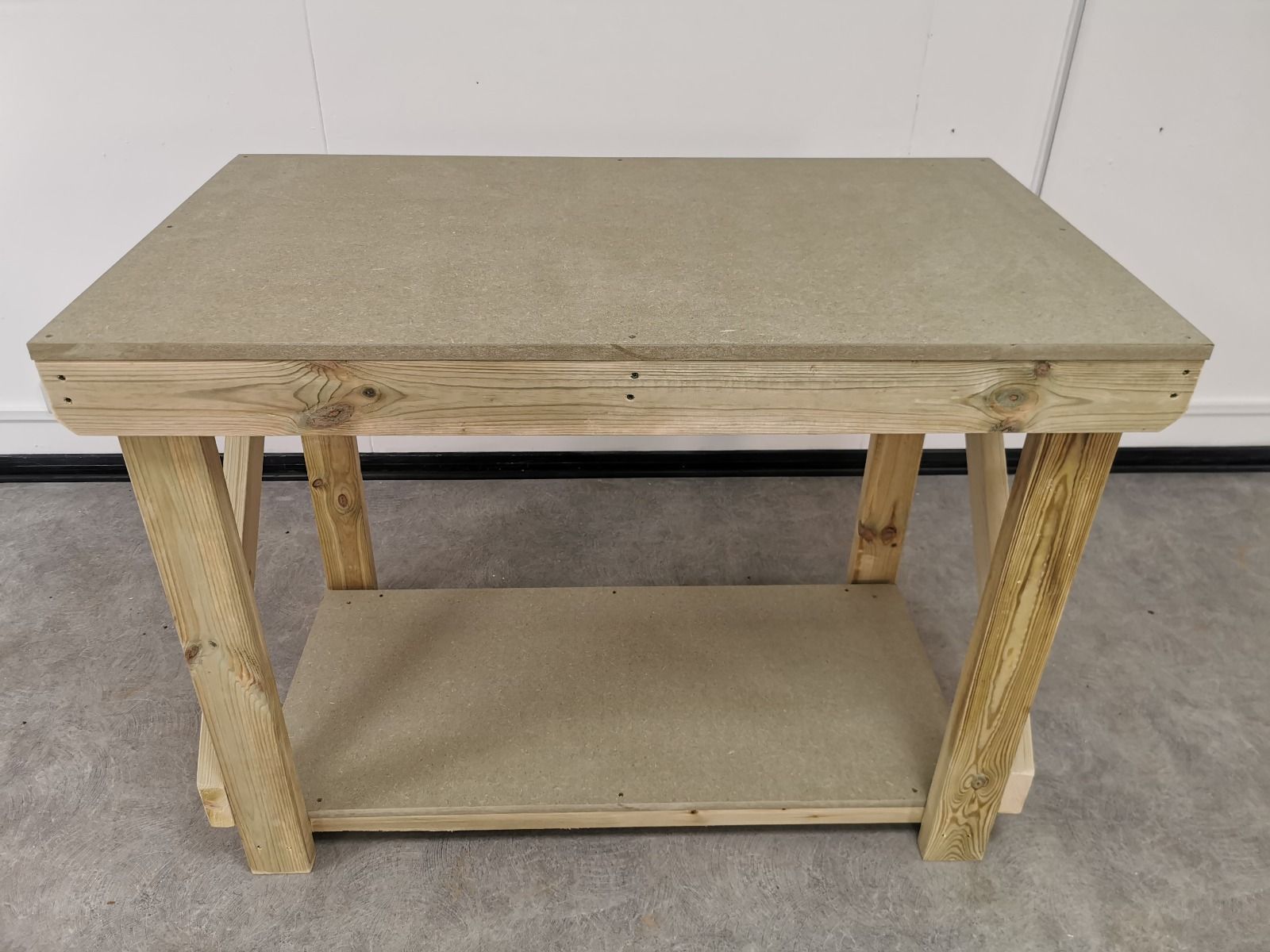 Wooden Workbench 18mm uniMDF Moisture Resistant Top