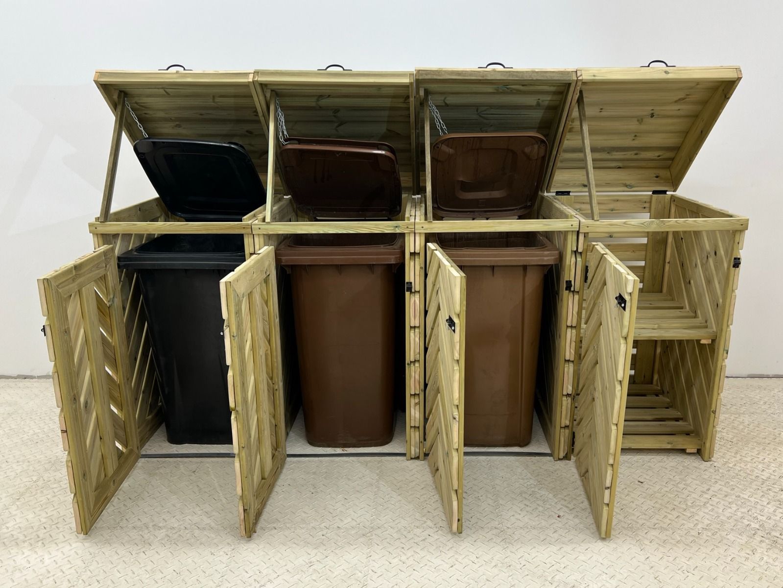 VerdiBin Wheelie Bin Storage Unit