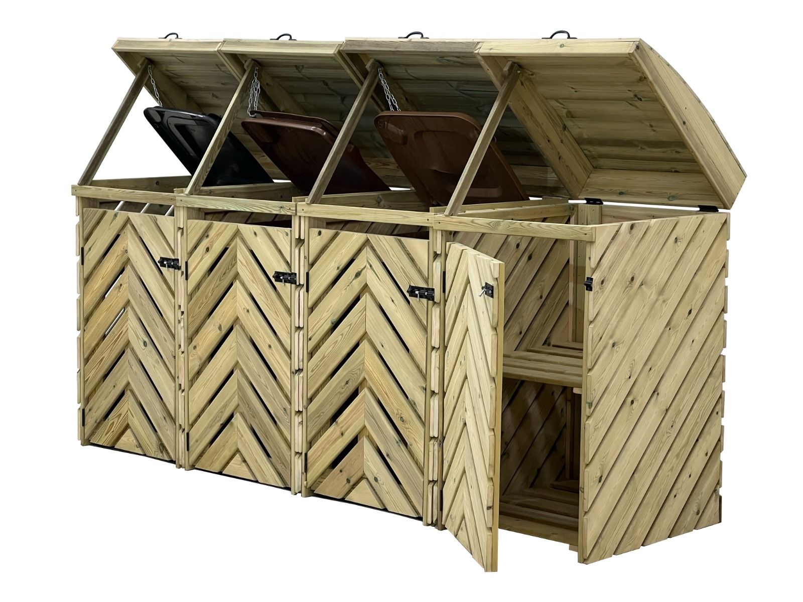 VerdiBin Wheelie Bin Storage Unit