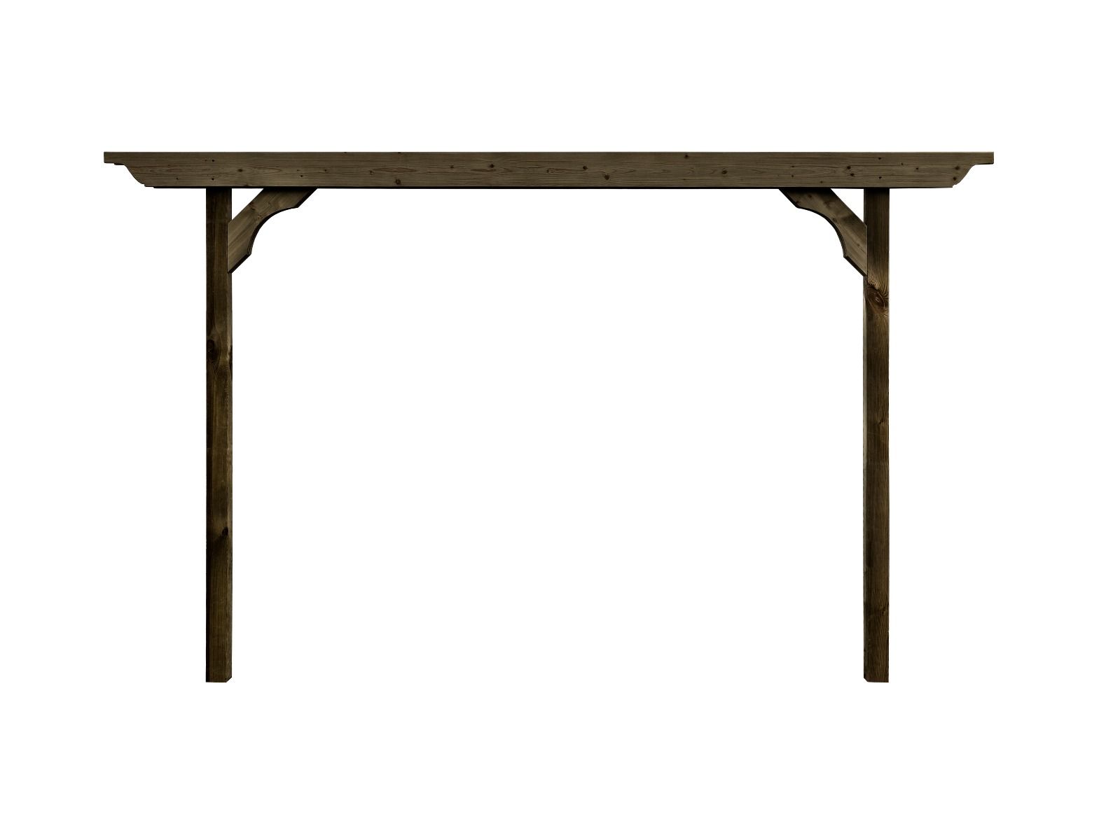 Screen Double Beam Pergola, Plant Climbing Arbour - Sculpted Brace