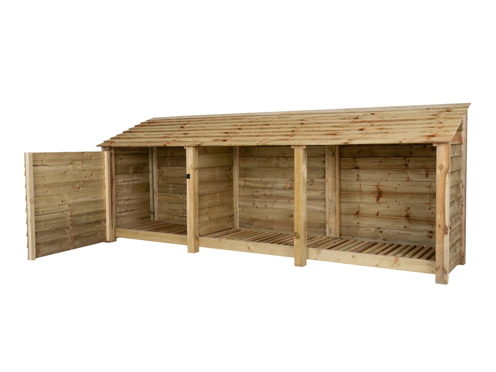Wooden Garden Tool Storage W-335cm, H-126cm or 180cm, D-88cm